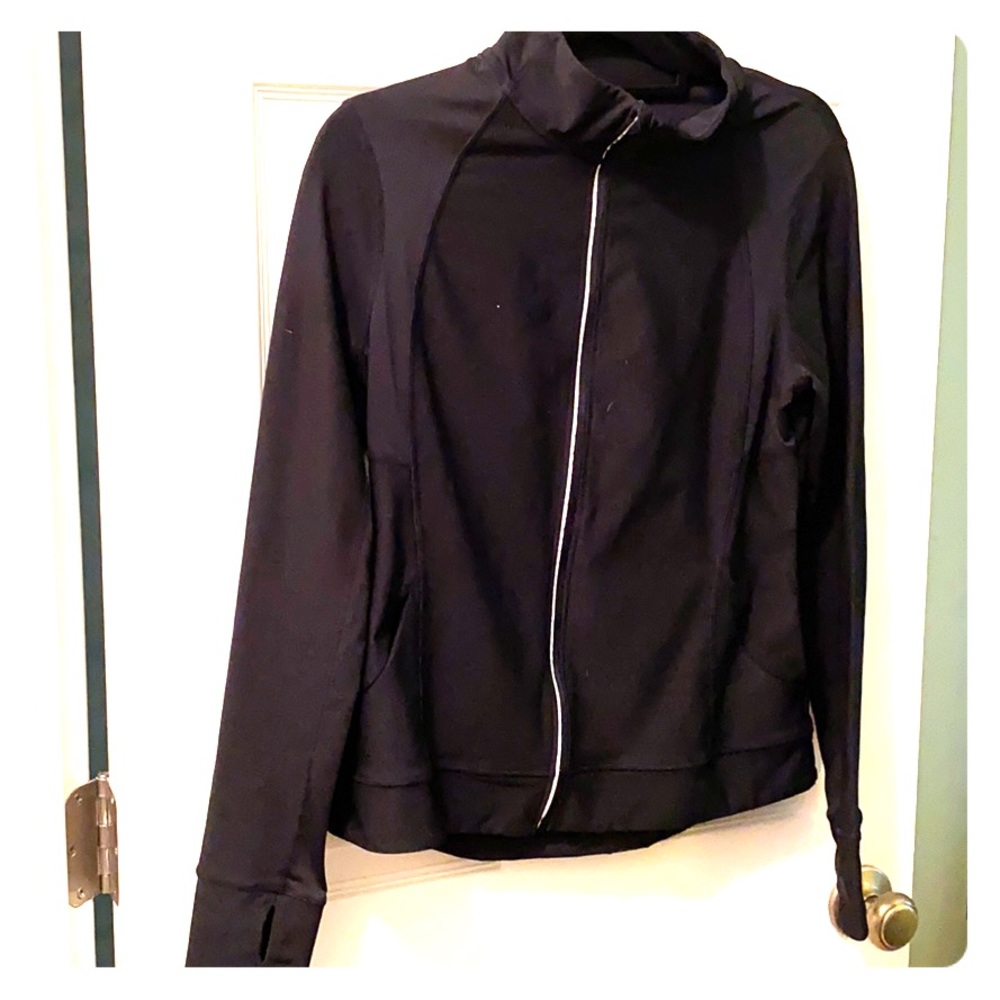 Lucy long sleeve full zip fitness top.